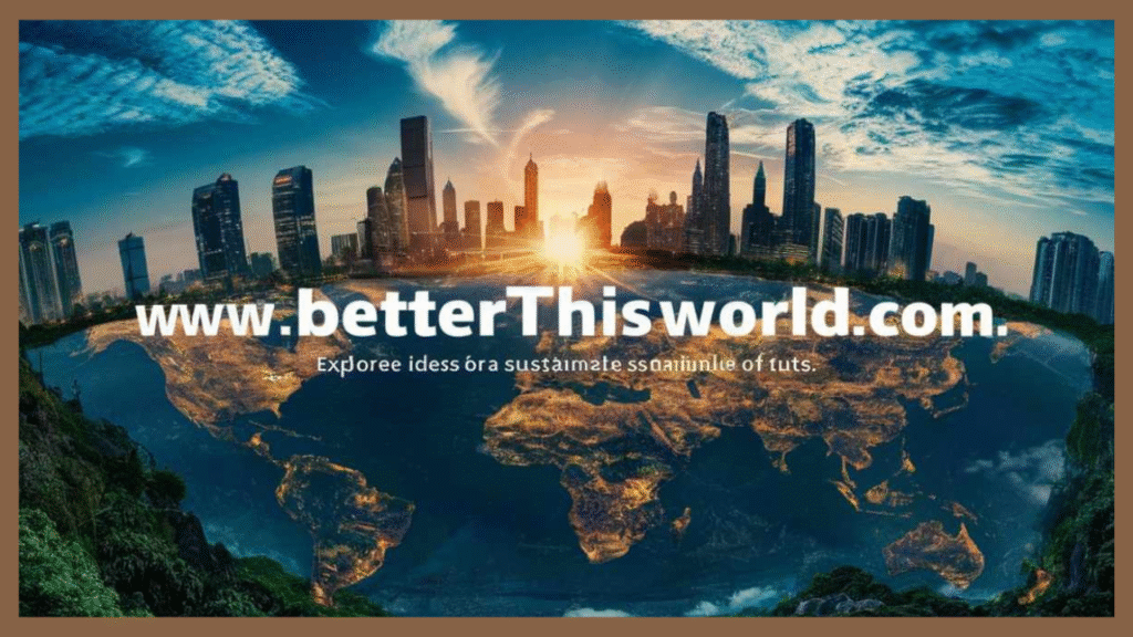 BetterThisWorld.com