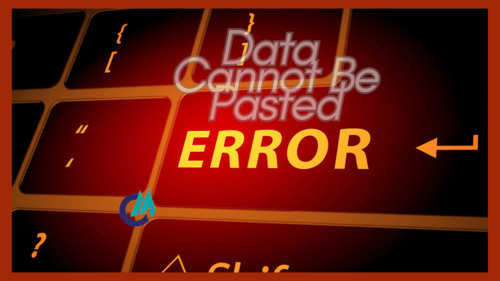 your organization's data cannot be pasted here.